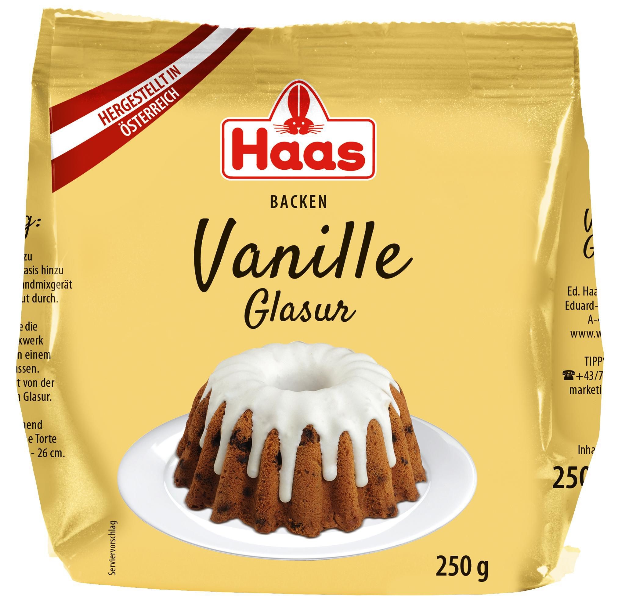 Trvanlivé potraviny - Haas Poleva s vanilkovou příchutí 250g
