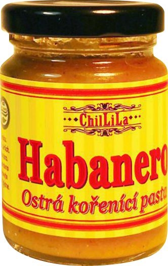 Trvanlivé potraviny - Habanero ostrá pasta 106 ml