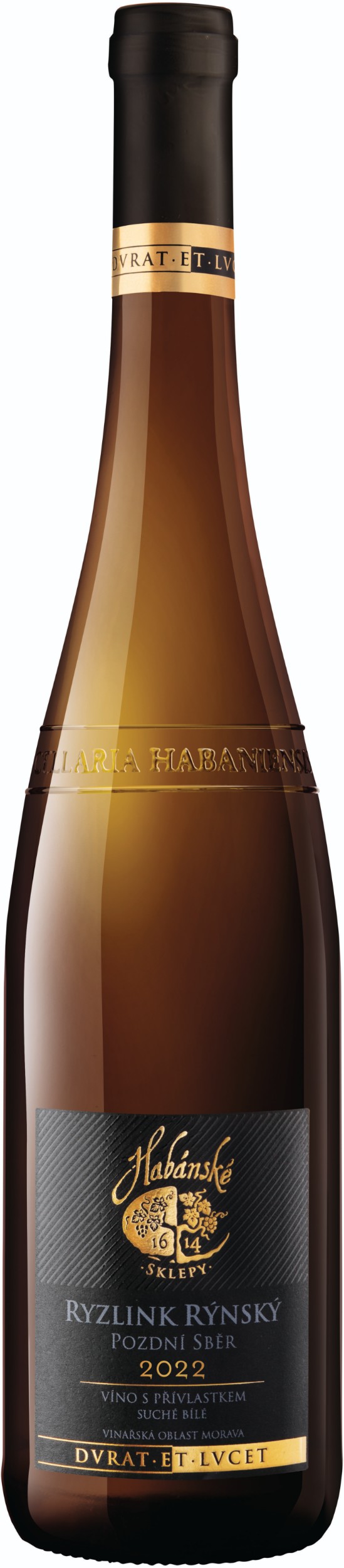 Nápoje - Habánské Sklepy Ryzlink rýnský pozdní sběr 750 ml