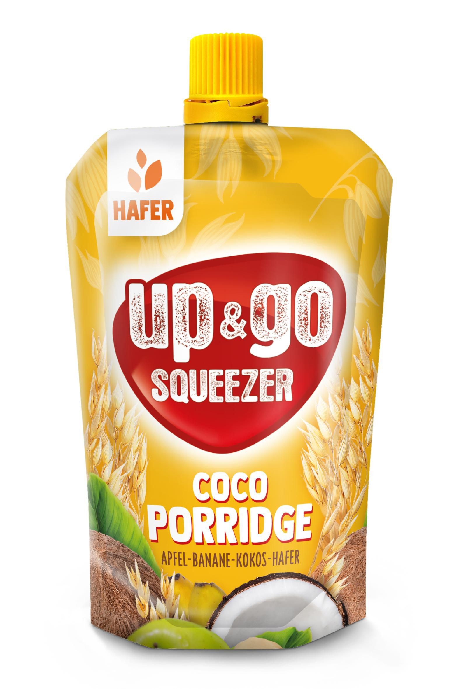 Trvanlivé potraviny - Hafer Up&Go Porridge Coco 100g