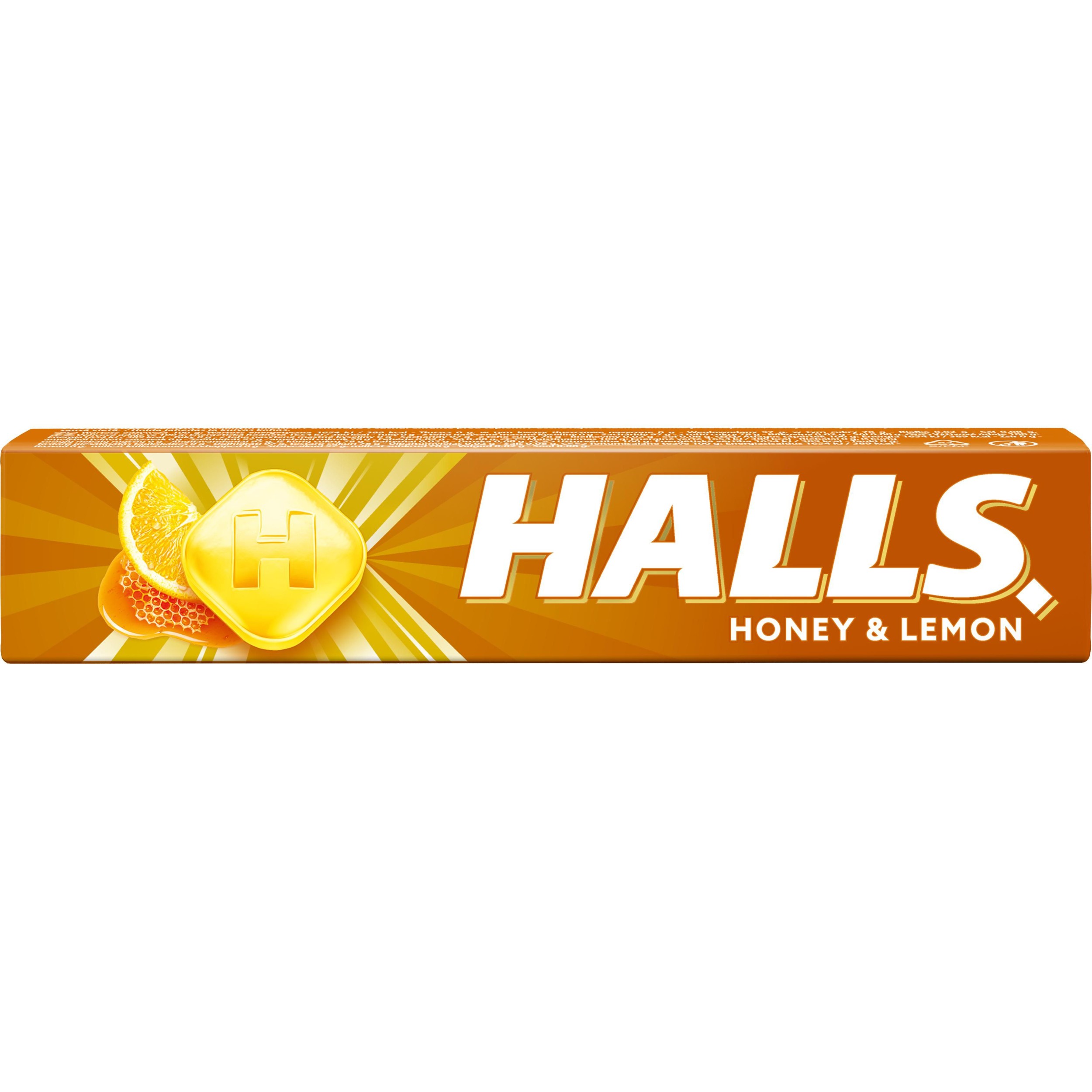 Trvanlivé potraviny - Halls Bonbóny med a citrón 33,5g