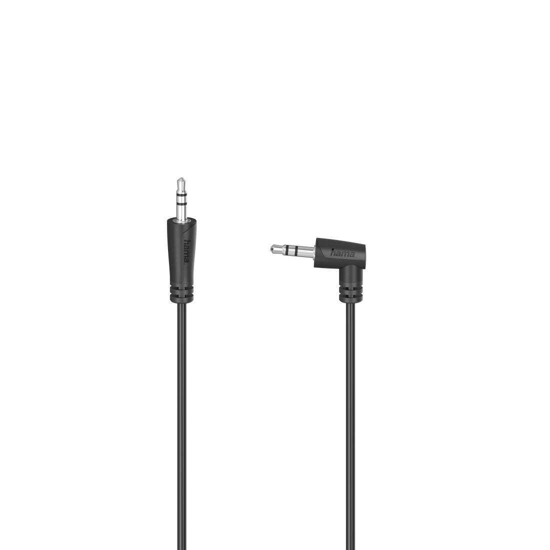 Elektro - Hama audio kabel jack 3,5 mm 90 st. 0,5 m