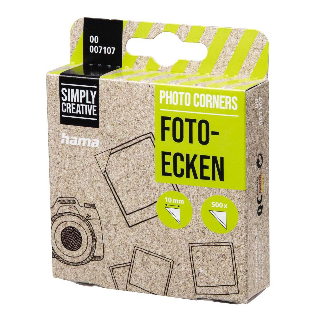 Elektro - Hama fotorůžky samolepící, transparentní 500 ks