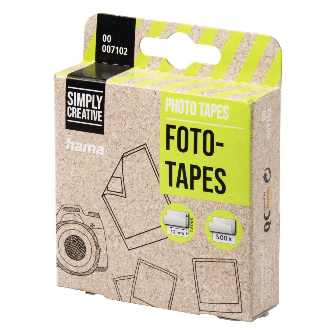 Elektro - Hama fotoštítky oboustranné, 500 ks