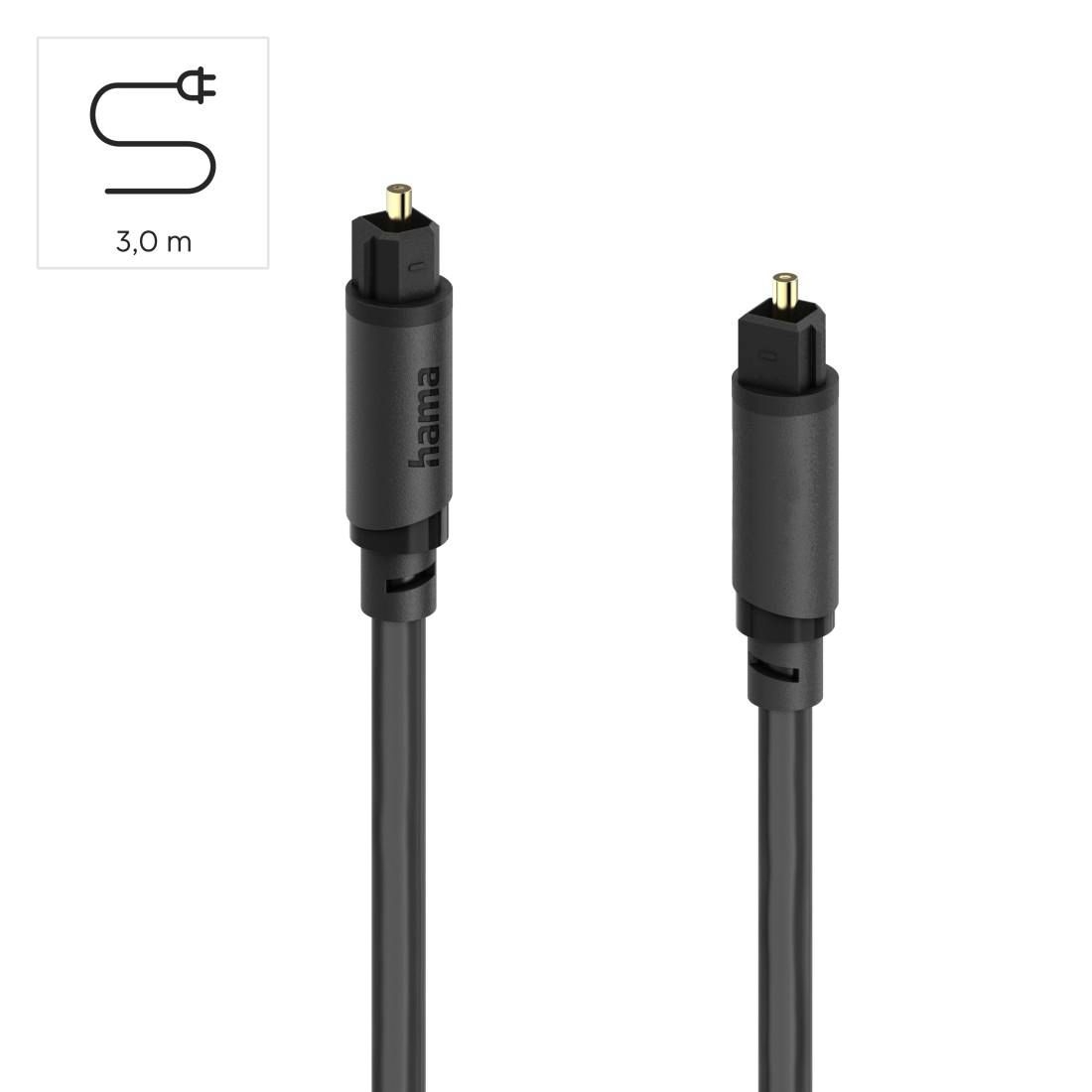 Hama Optický audio kabel Toslink 3 m