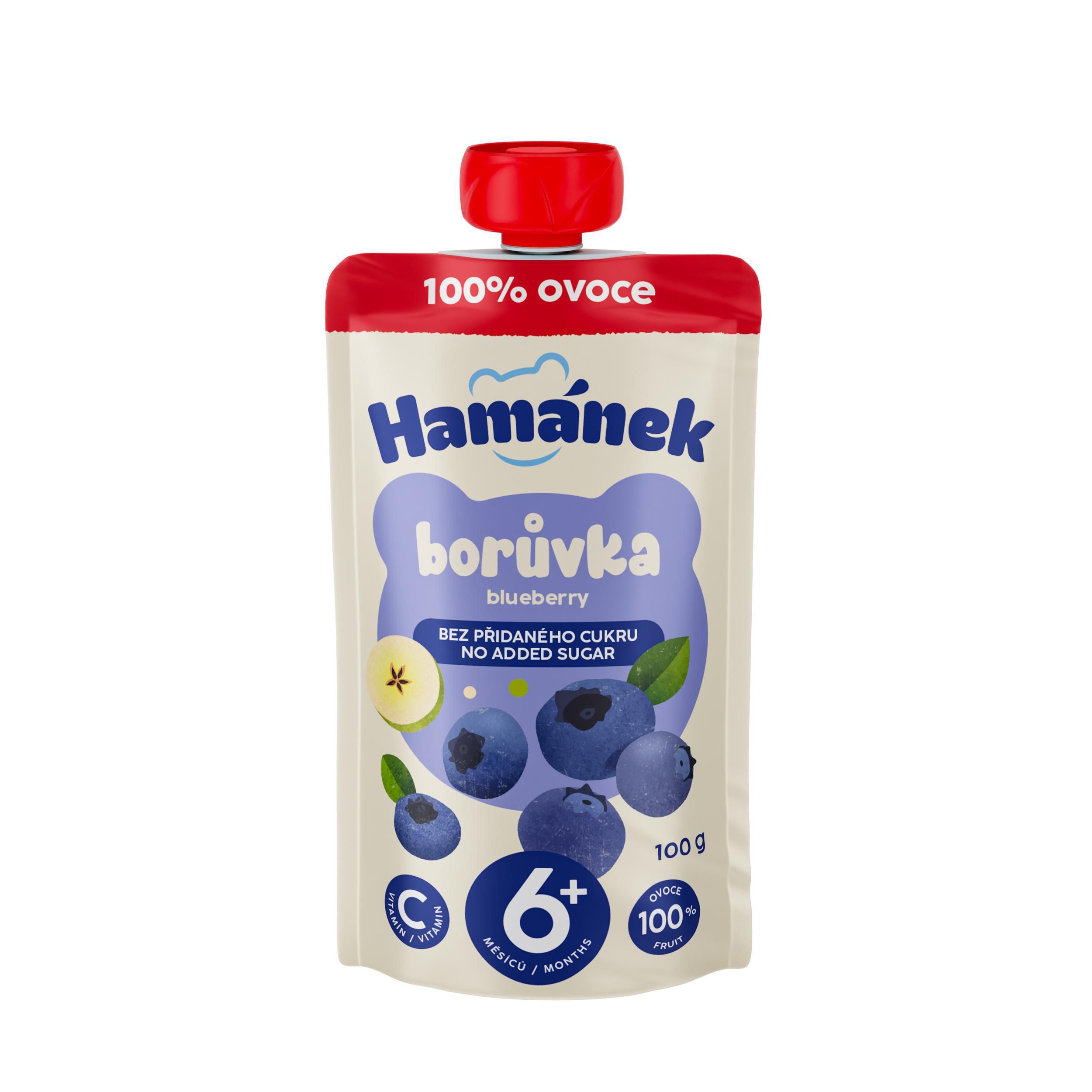 Svět dětí - Hamánek Borůvka přesnídávka 100 g