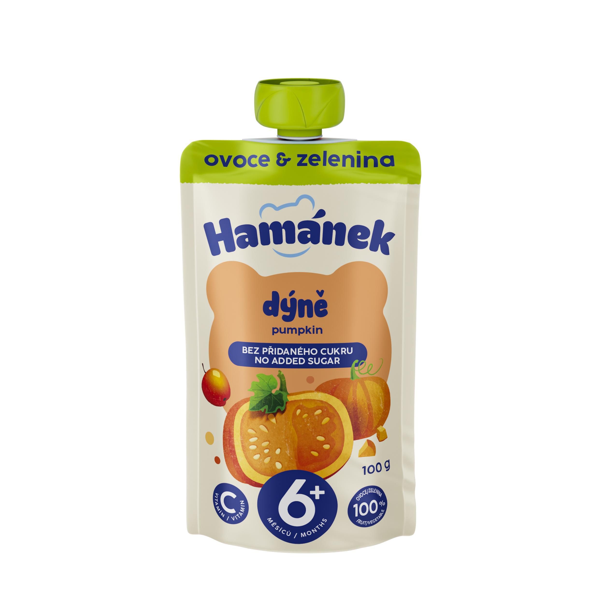 Svět dětí - Hamánek Jablko dýně přesnídávka 100 g