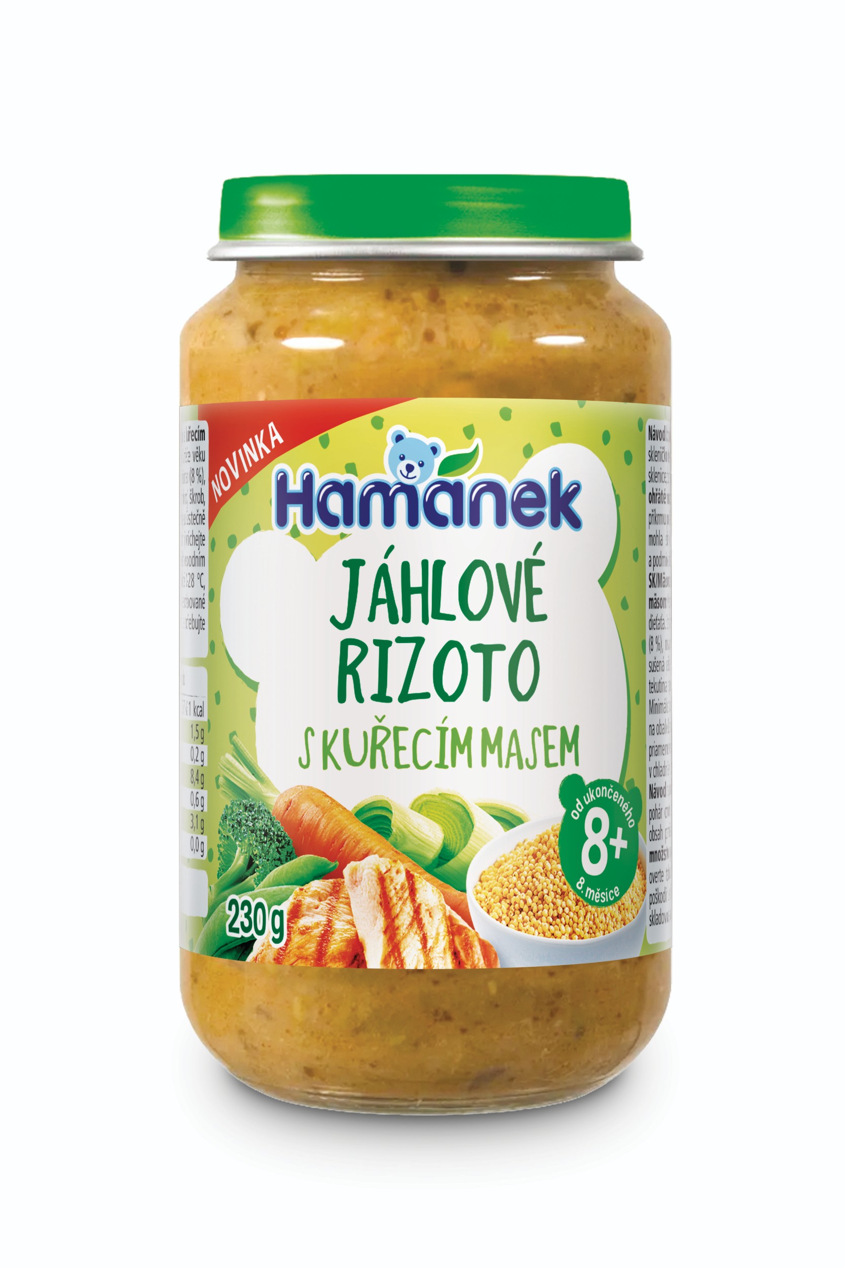 Svět dětí - Hamánek Jáhlové rizoto kuře 230 g