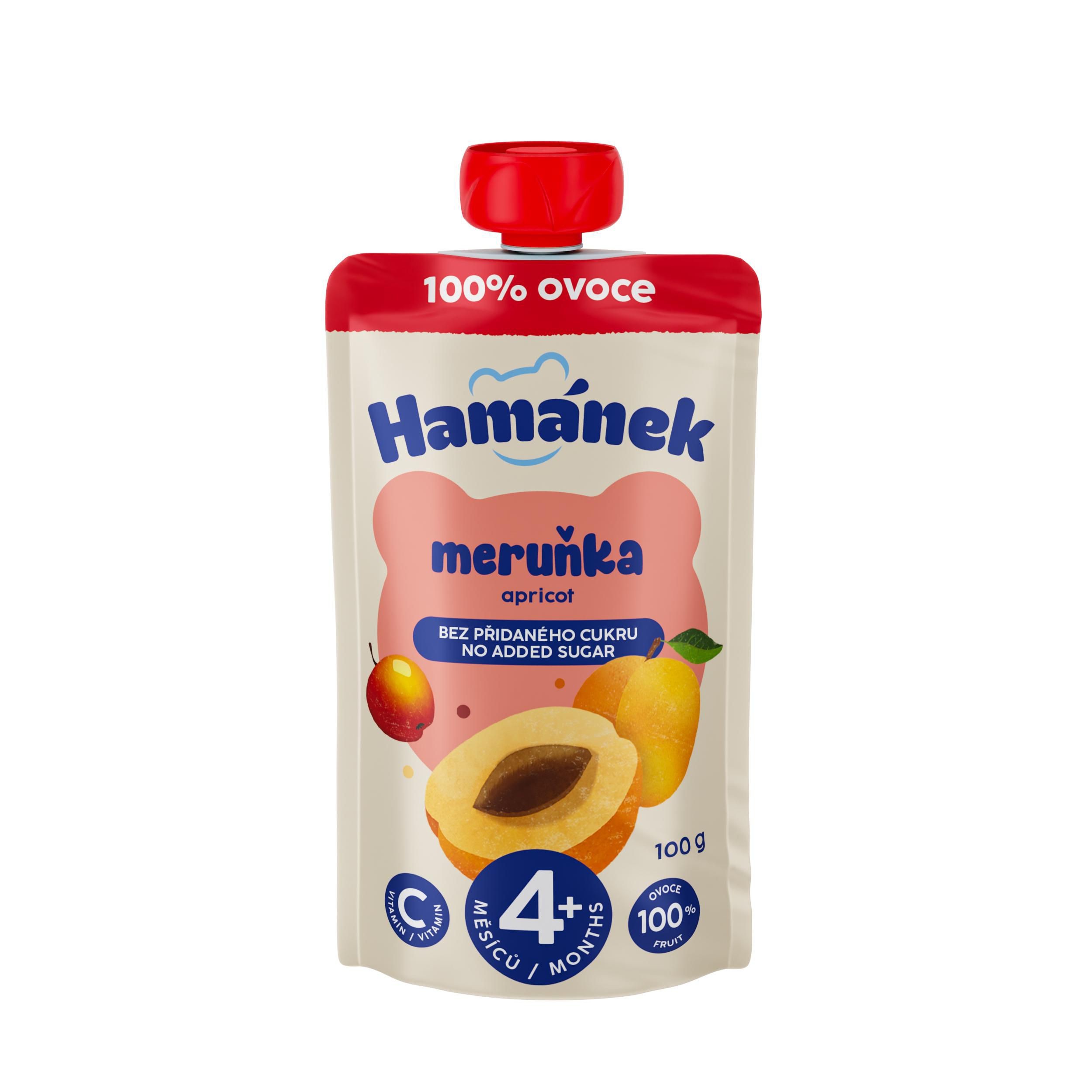 Svět dětí - Hamánek Meruňka přesnídávka 100 g