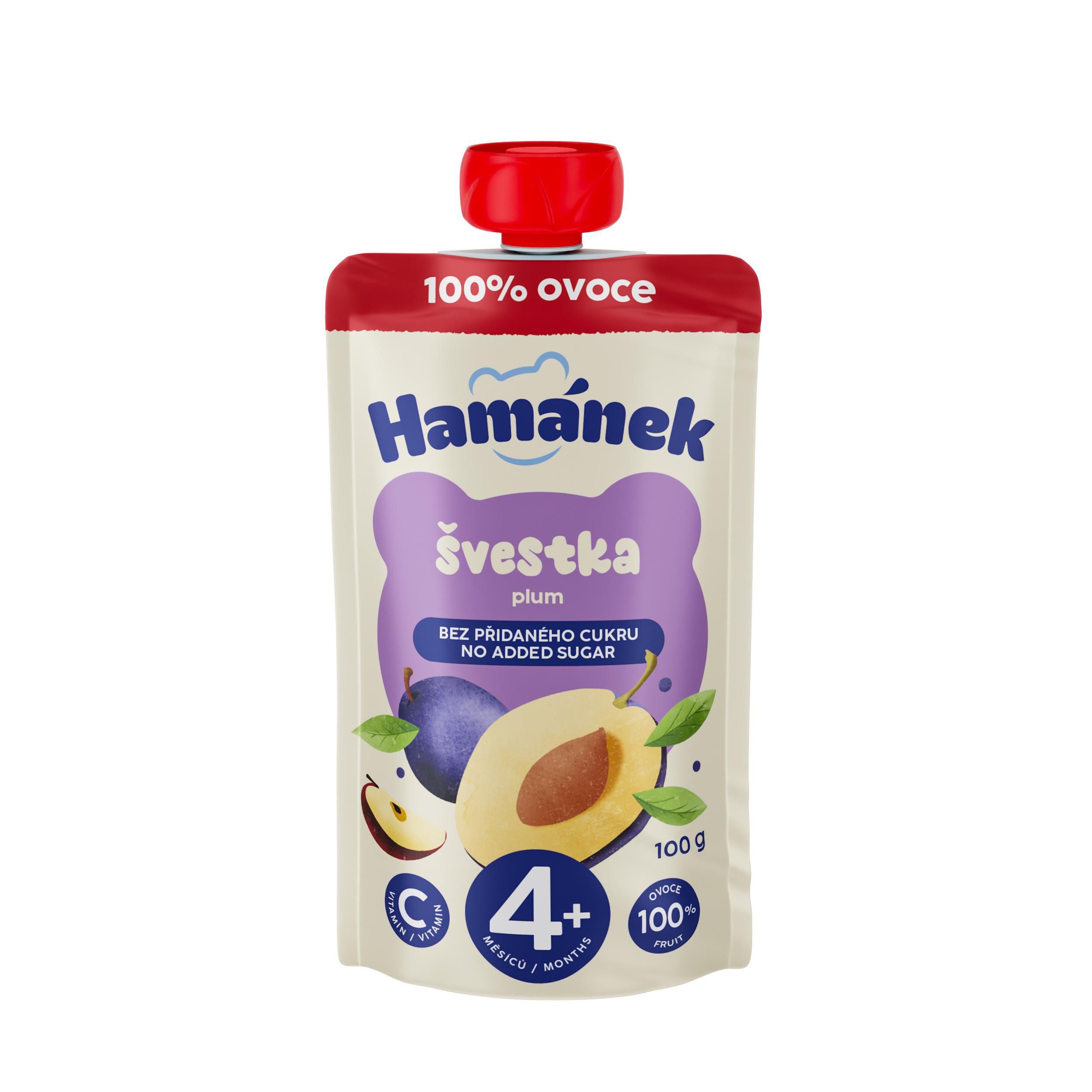 Svět dětí - Hamánek Švestka přesnídávka 100 g