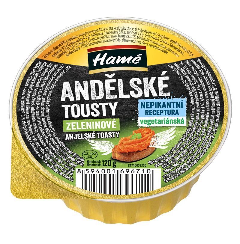 Trvanlivé potraviny - Hamé Andělské tousty zeleninové 120g