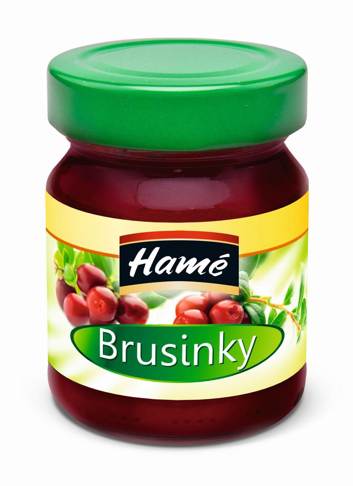 Trvanlivé potraviny - Hamé Brusinky 180 g