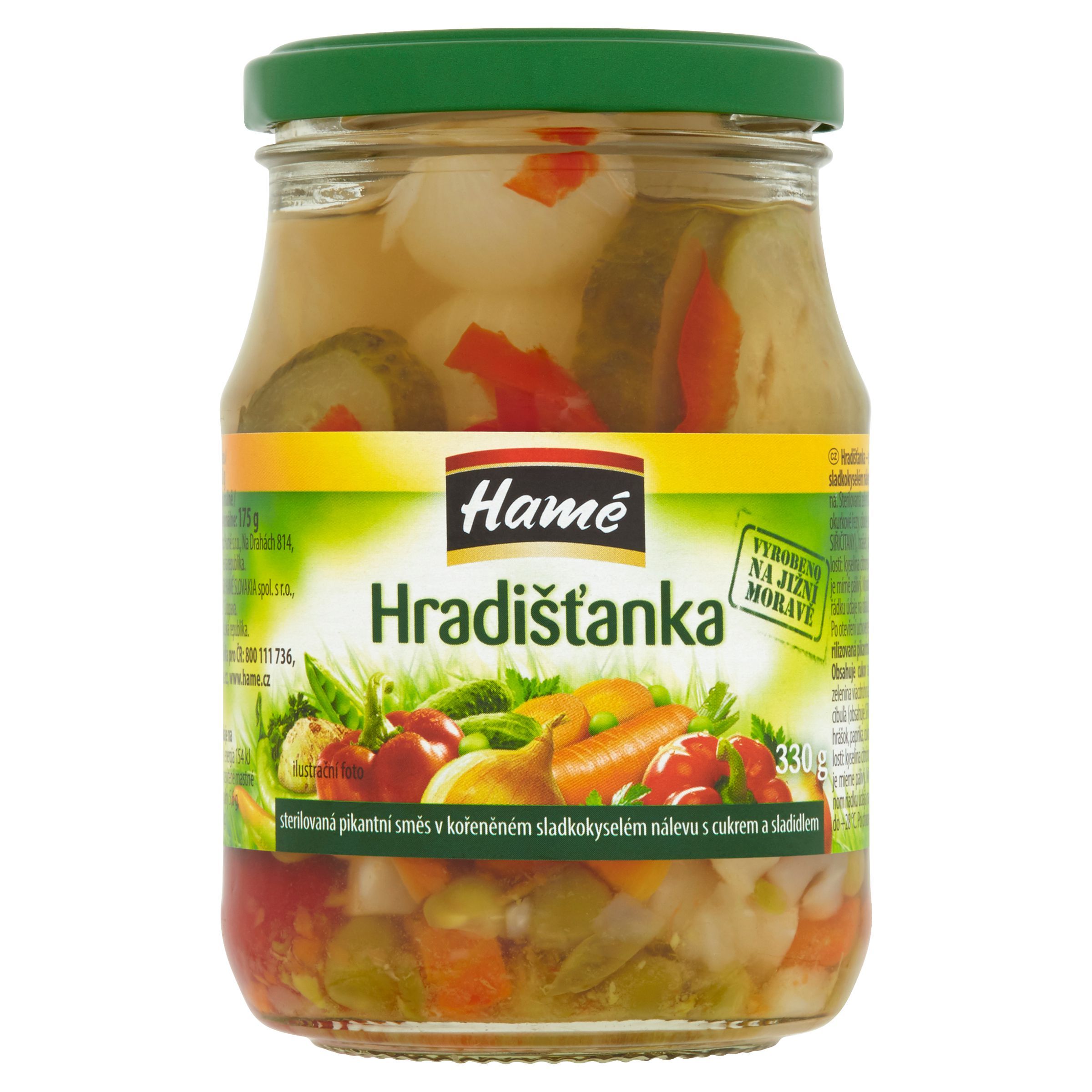 Trvanlivé potraviny - Hamé Hradišťanka 330 g
