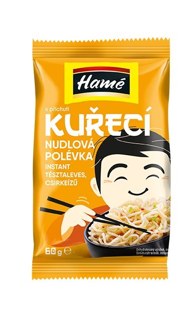 Trvanlivé potraviny - Hamé Nudlová polévka kuřecí 60g