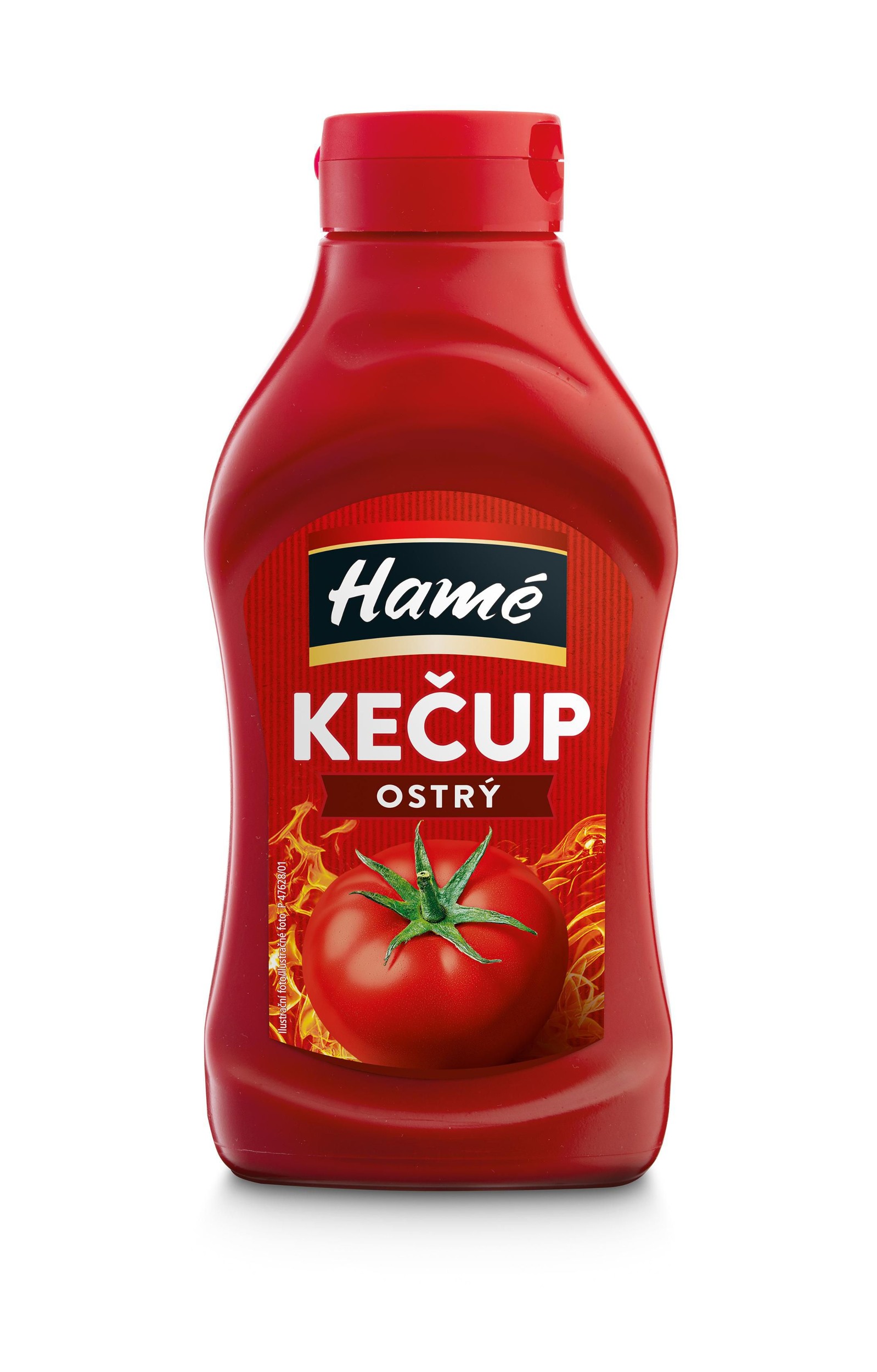 Trvanlivé potraviny - Hamé OSTRÝ KEČUP 900G