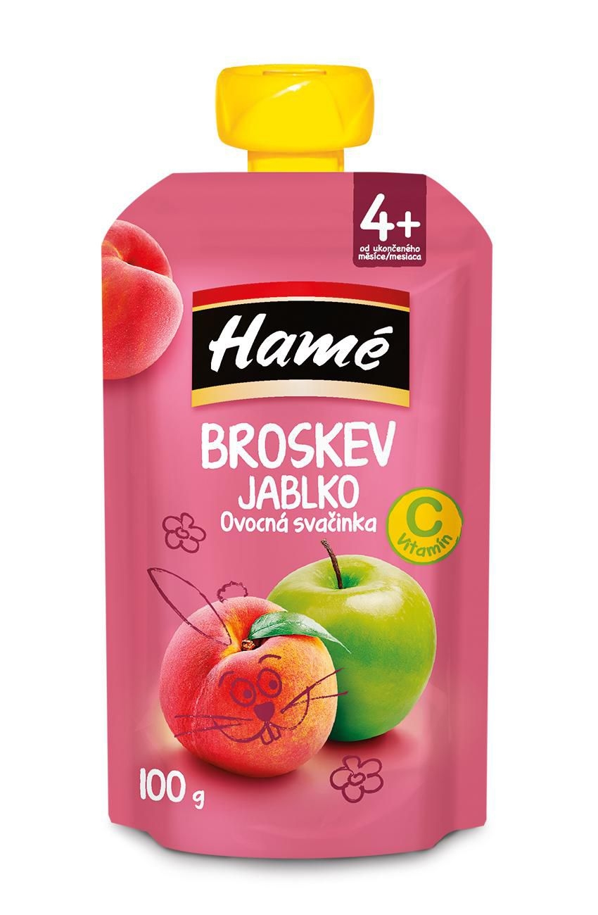 Svět dětí - Hamé Ovocná svačinka broskev 100 g