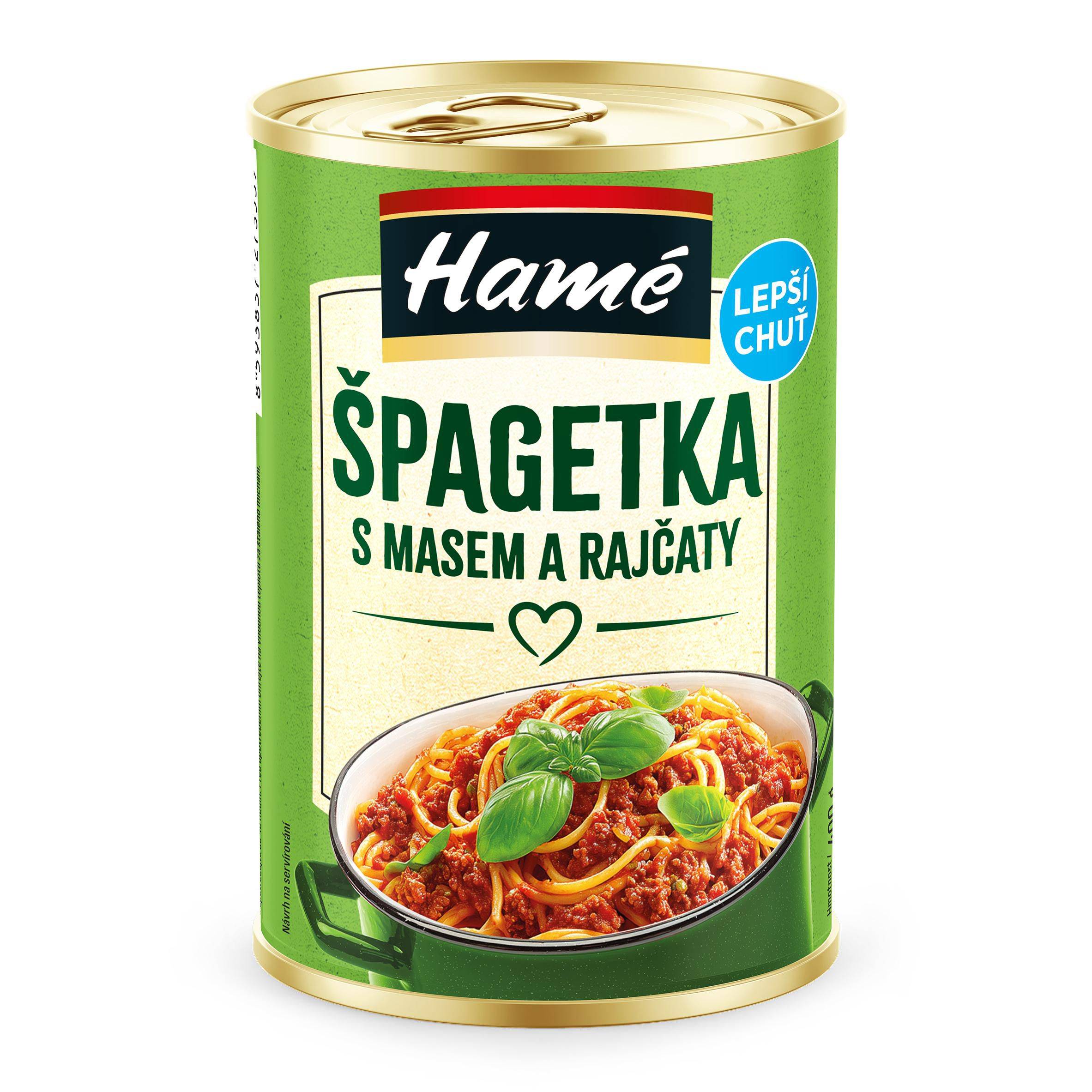 Trvanlivé potraviny - Hamé Špagetka s masem a rajčaty 400g