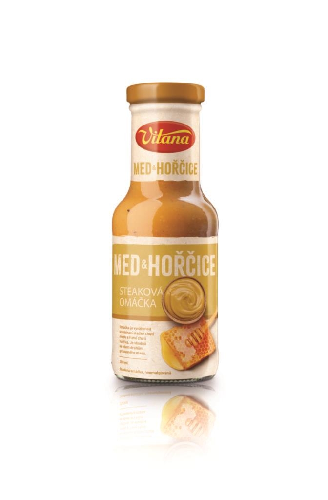 Trvanlivé potraviny - Hamé Steak omáčka med a hořčice 250ml