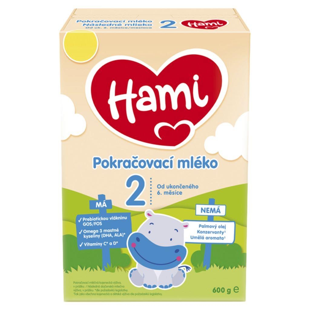 Svět dětí - Hami 6+ pokračovací kojenecké mléko 600g