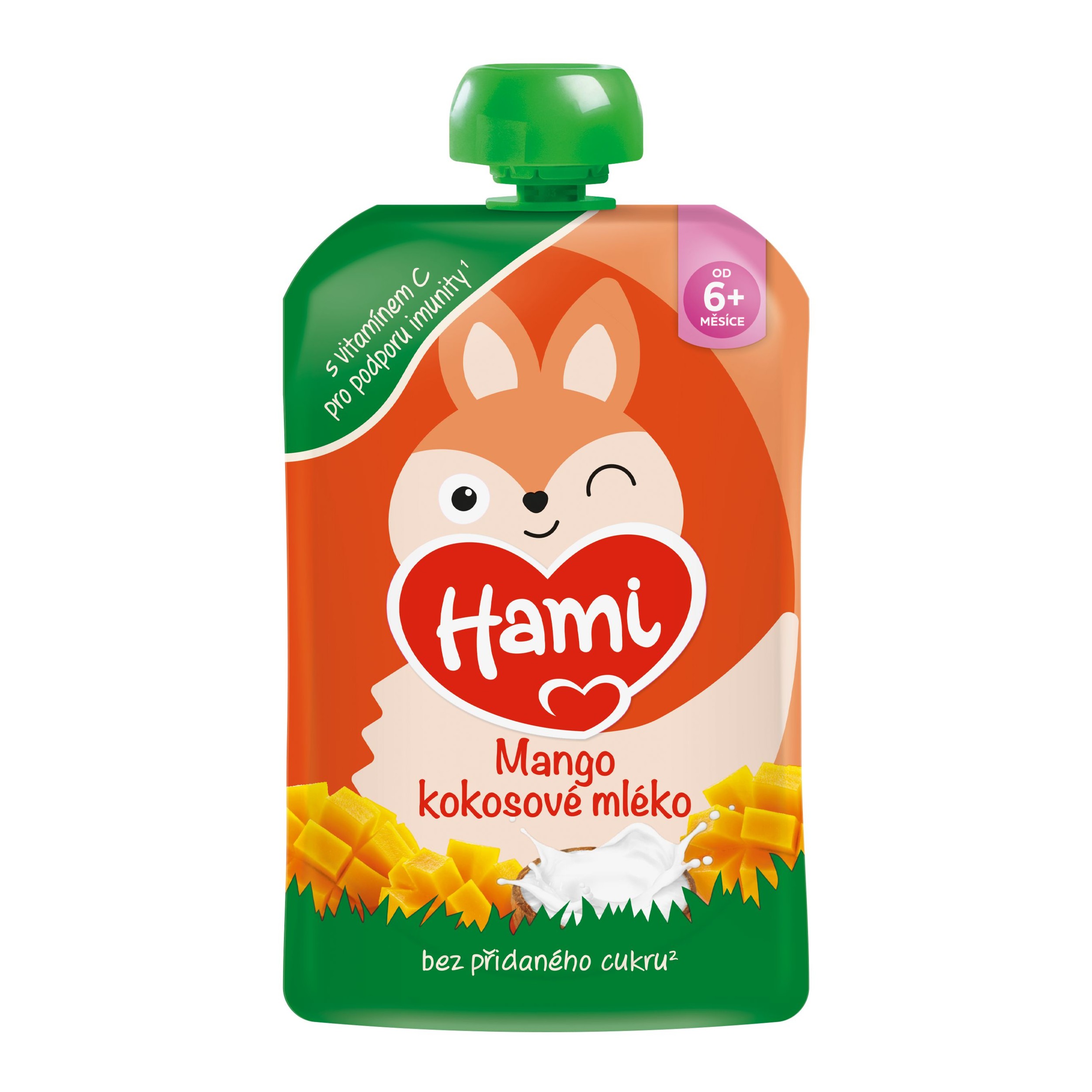 Svět dětí - Hami Příkrm Mango kokosové mléko 100g