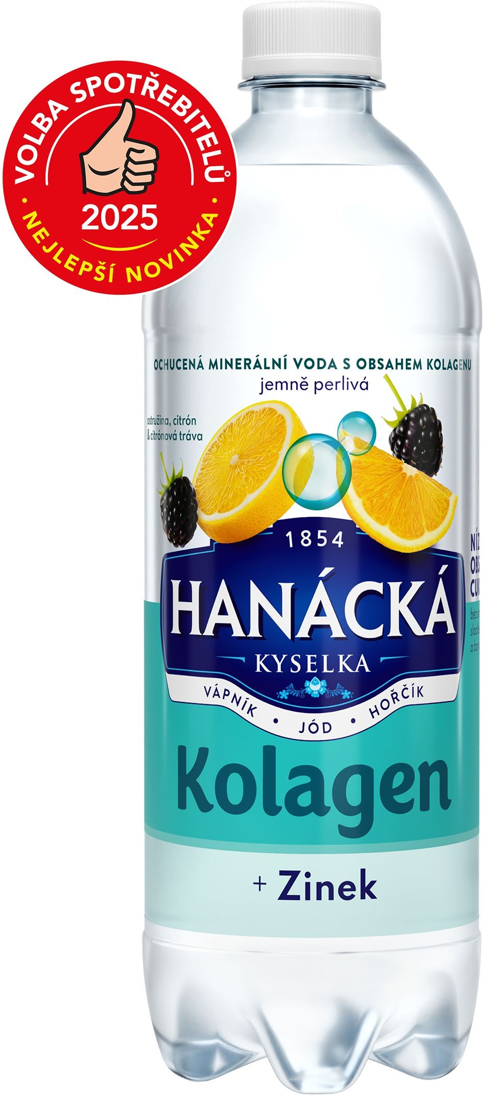 Nápoje - Hanácká kyselka kolagen 0,7l PET