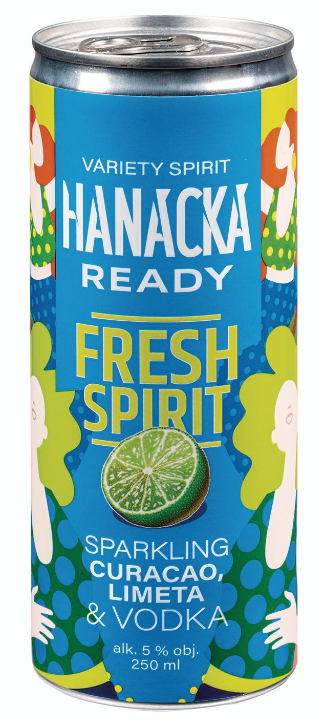 Hanácká Ready - Fresh spirit 5% 0,25l-0