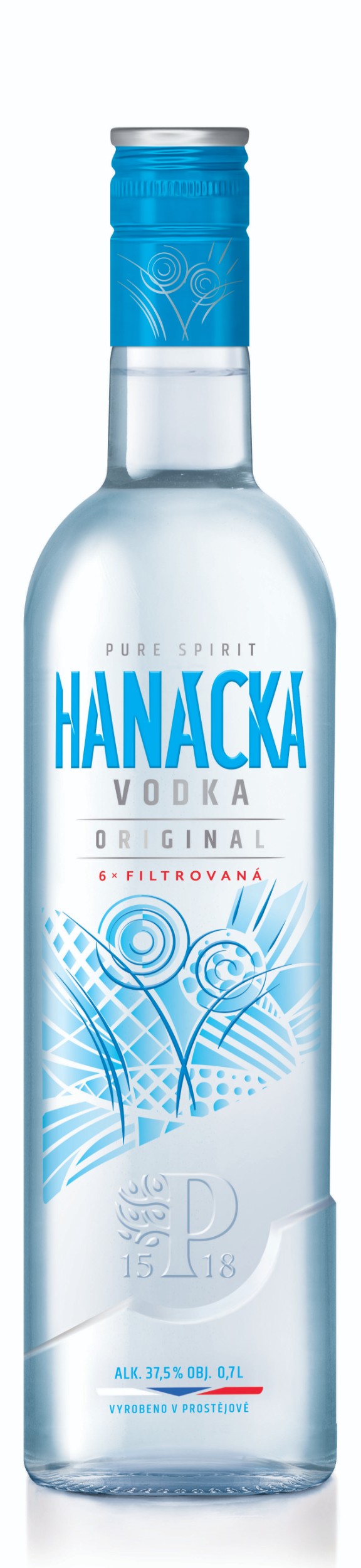 Nápoje - Hanácká Vodka 37,5% 0,7 l