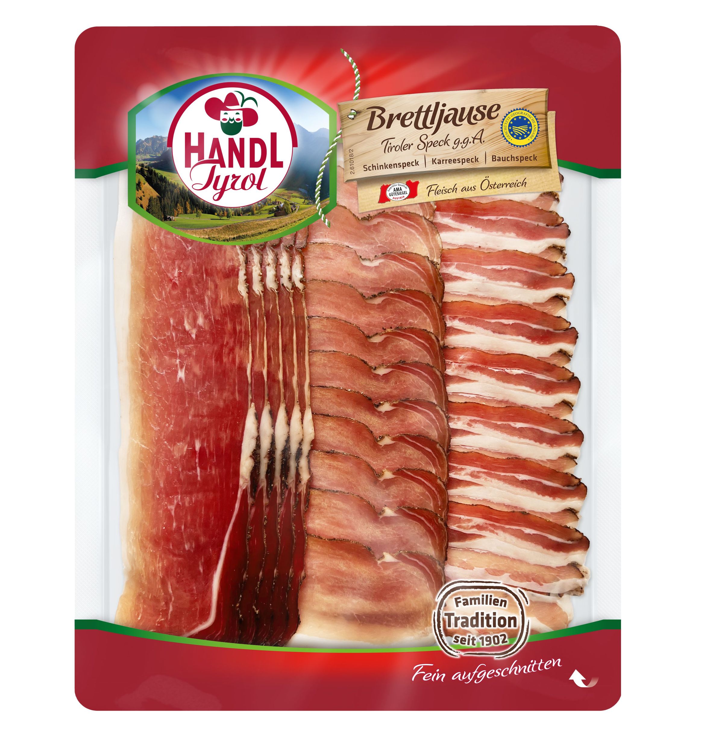 Uzeniny a lahůdky - Handl Tyrol Špek Brettljause 140g