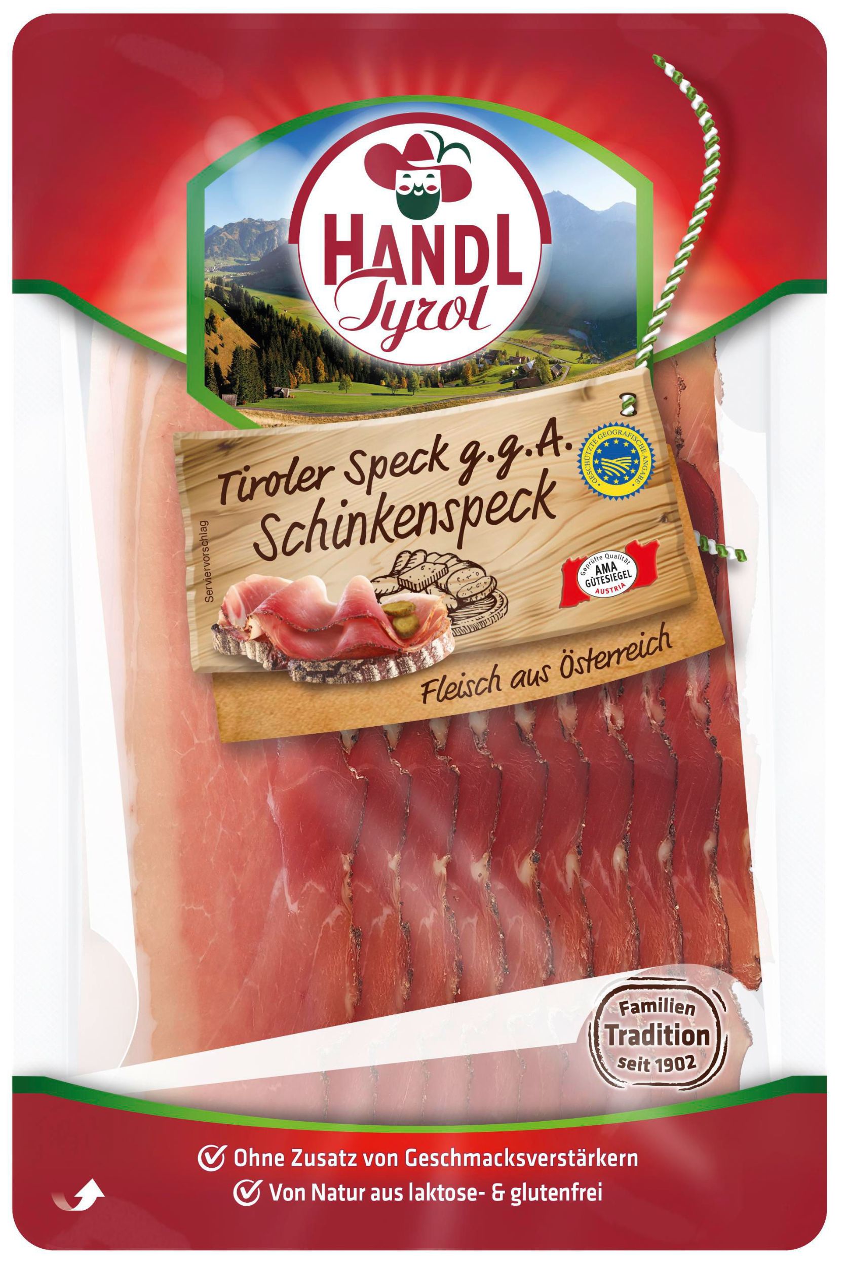Uzeniny a lahůdky - Handl Tyrol Tyrolský šunkový špek 100g