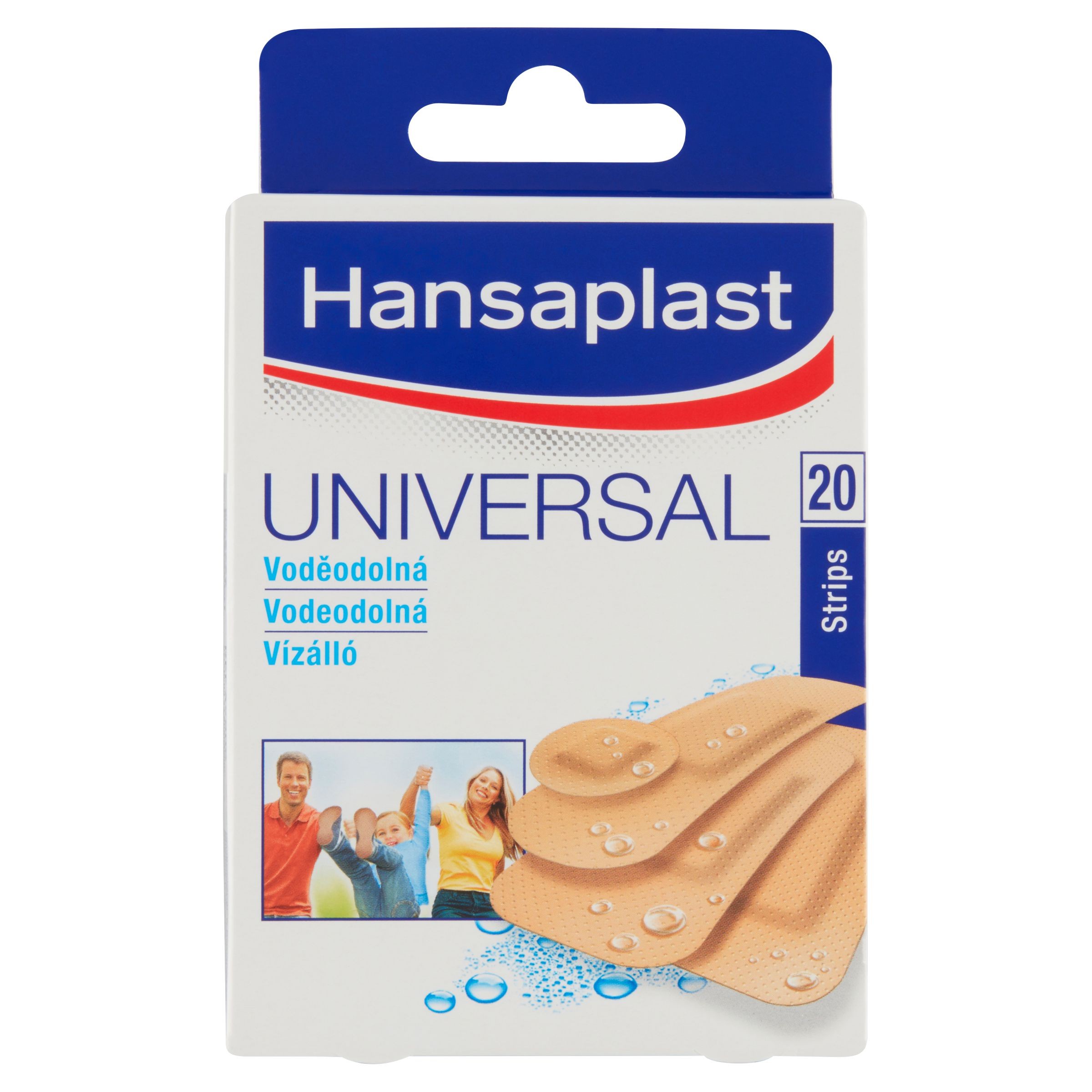 Péče o zdraví - Hansaplast Universal voděodolná náplast 20 ks