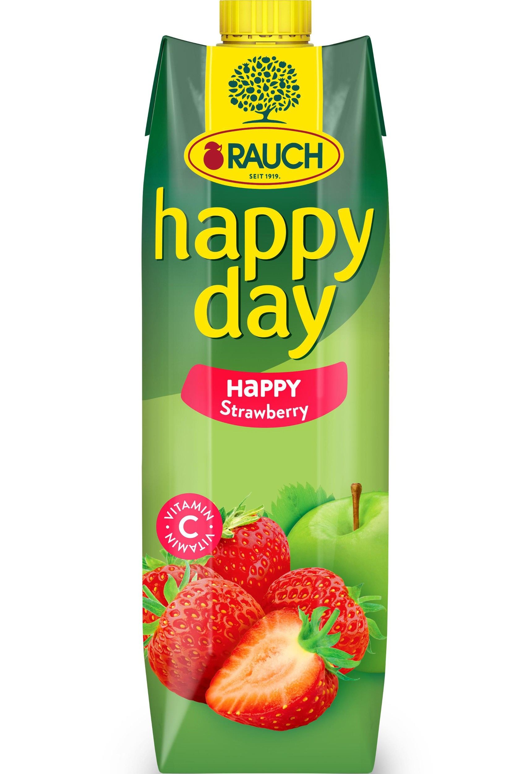 Nápoje - HAPPY DAY HAPPY JAHODA 1L
