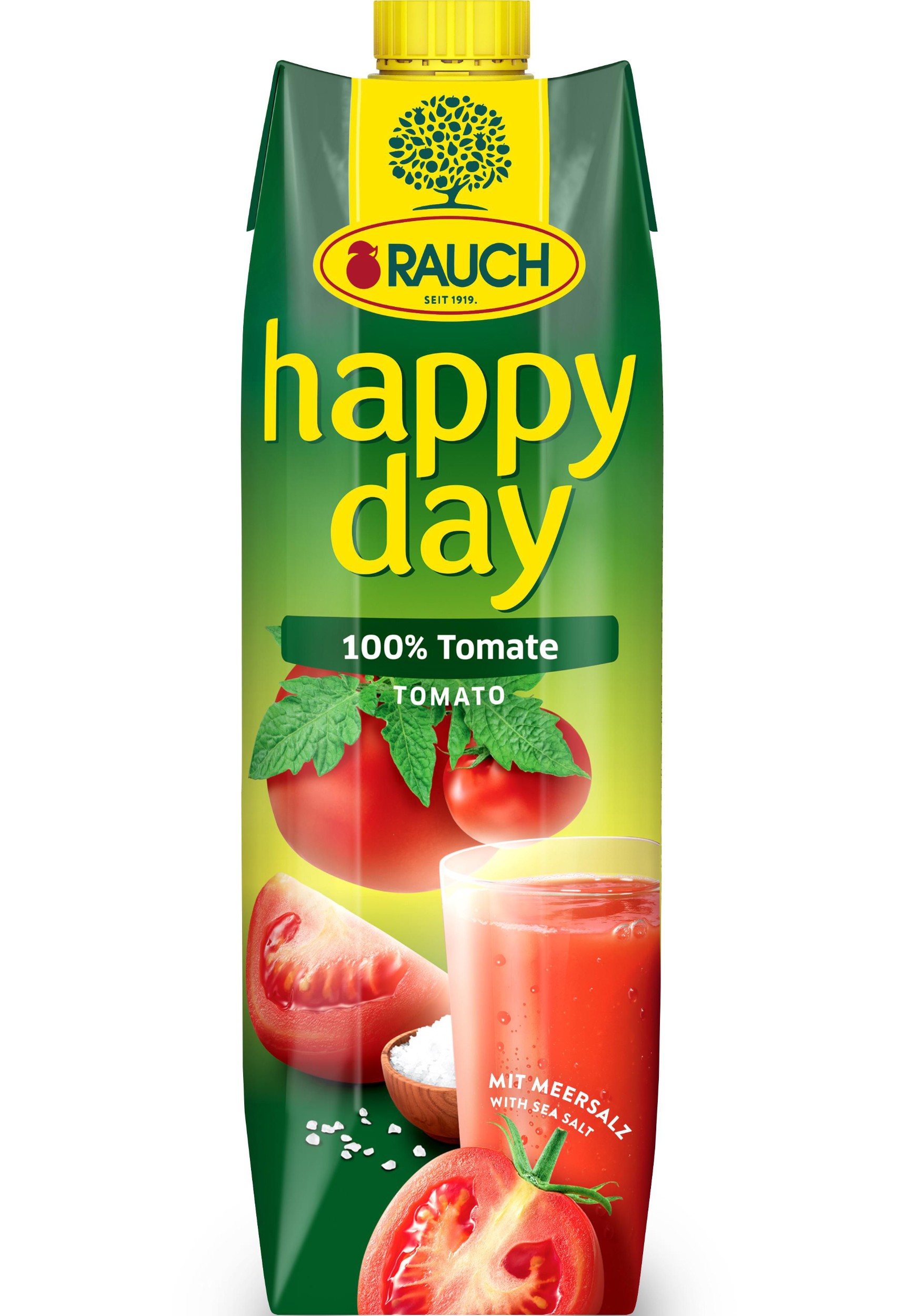 Nápoje - Happy Day Tomato 100% 1l