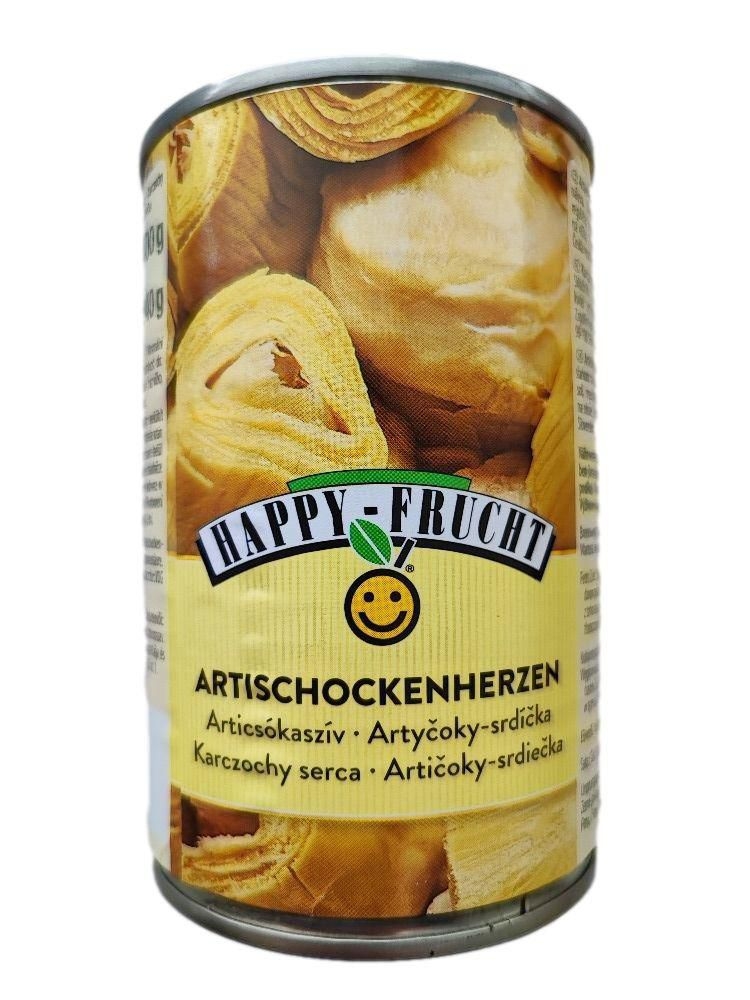 Trvanlivé potraviny - Happy Frucht Artyčoky srdce 390g