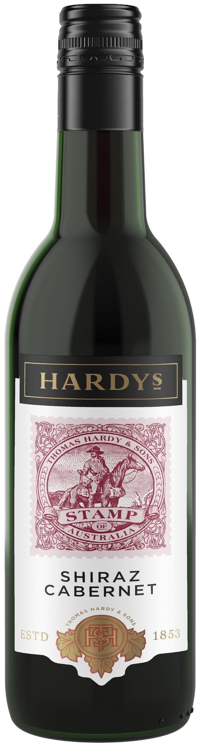 Nápoje - Hardys Stamp Shiraz Cabernet  187 ml