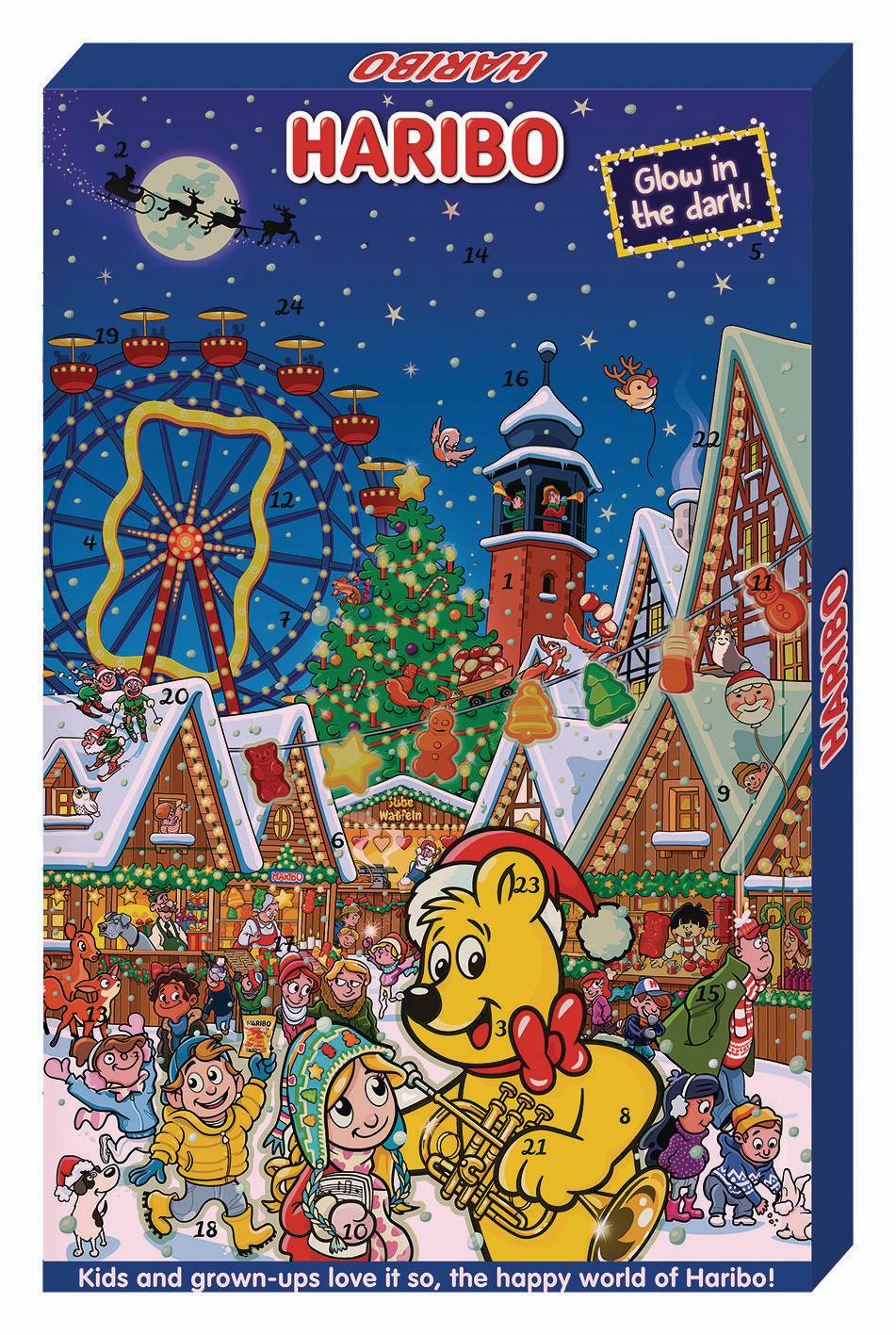 Haribo Adventní kalendář 300g-0