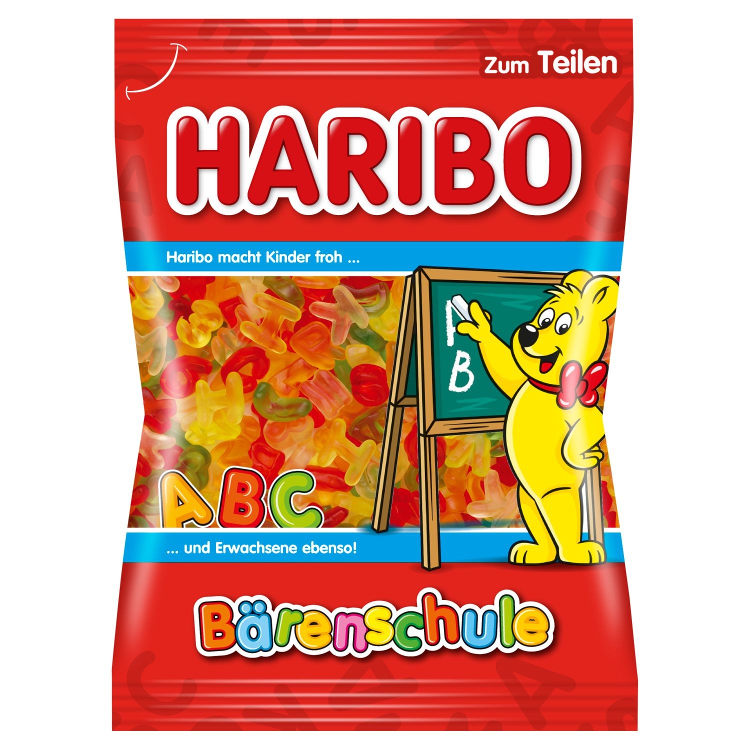 Trvanlivé potraviny - Haribo Bärenschule želé medvídci s ovocnými příchutěmi 200g