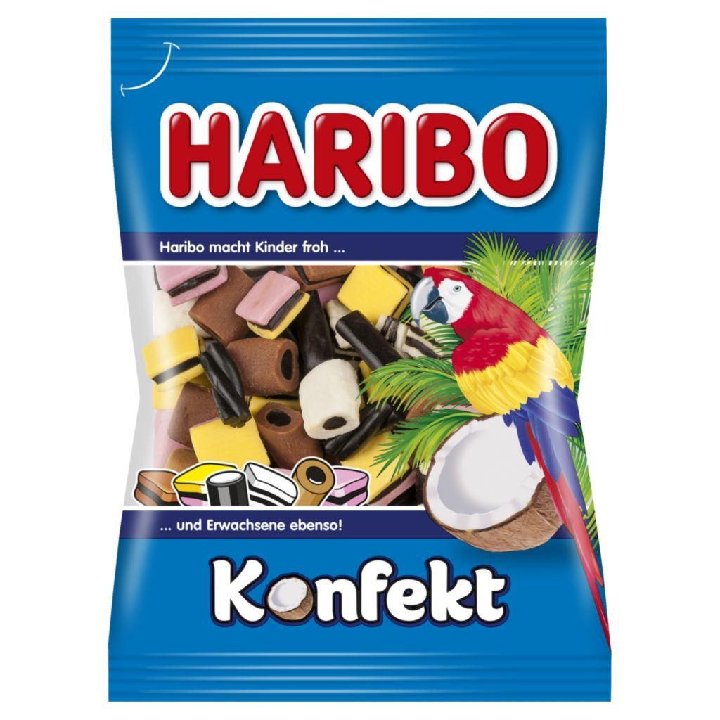Trvanlivé potraviny - Haribo Konfekt lékořicové cukrovinky 100 g