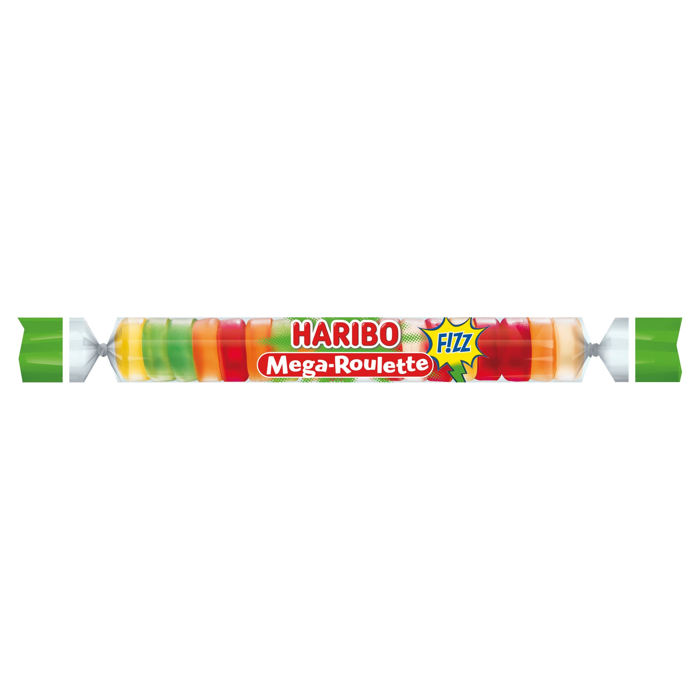 Trvanlivé potraviny - Haribo Mega-Roulette želé s ovocnými příchutěmi 45 g
