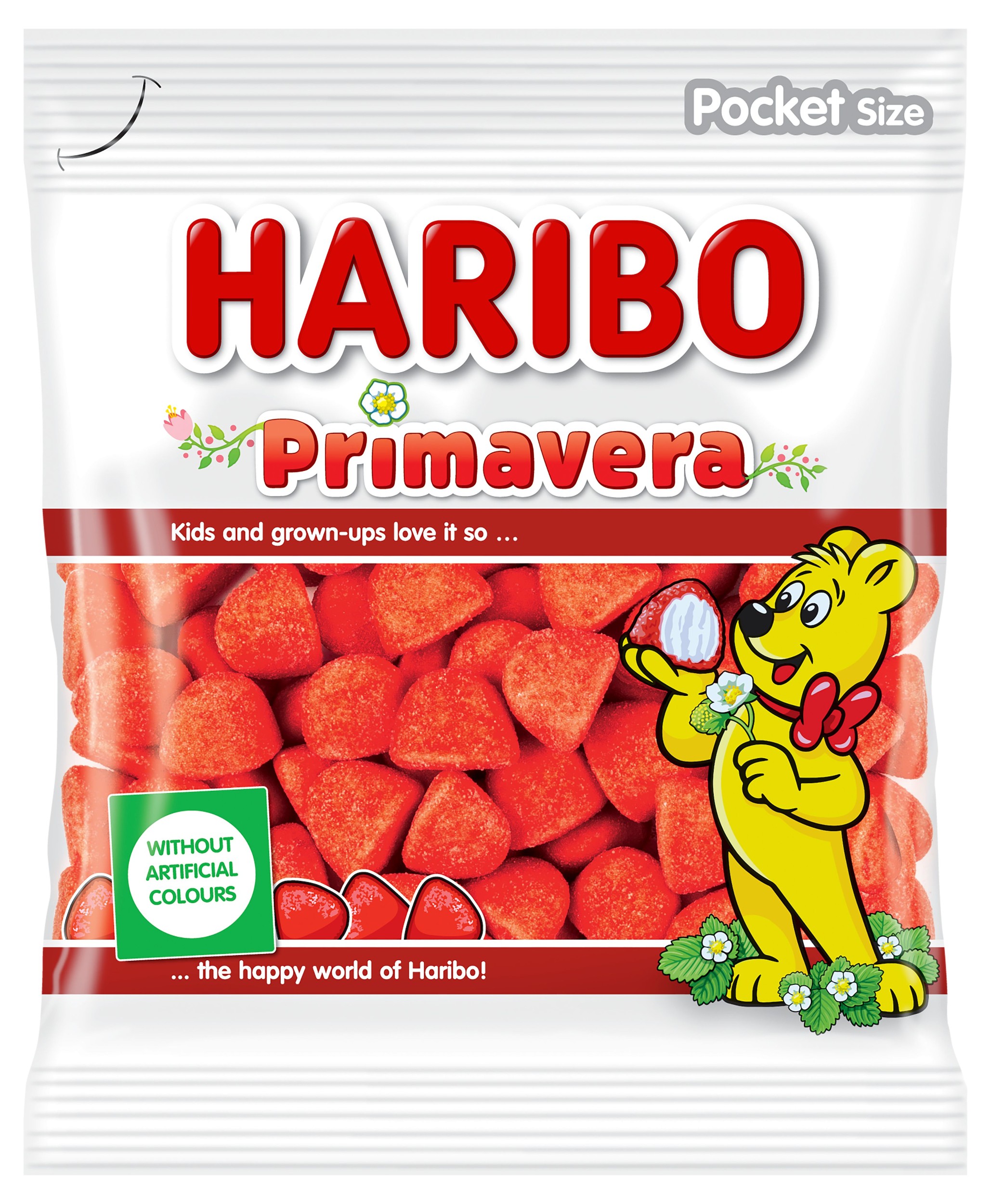 Trvanlivé potraviny - Haribo Primavera pěnové cukrovinky 100 g