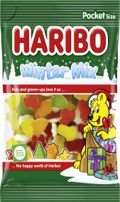 Trvanlivé potraviny - Haribo Winter Mix 80g