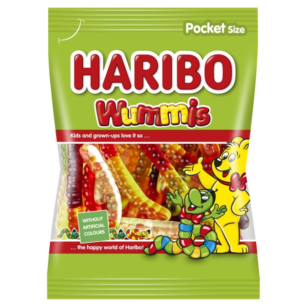 Trvanlivé potraviny - Haribo Wummis želé 100 g