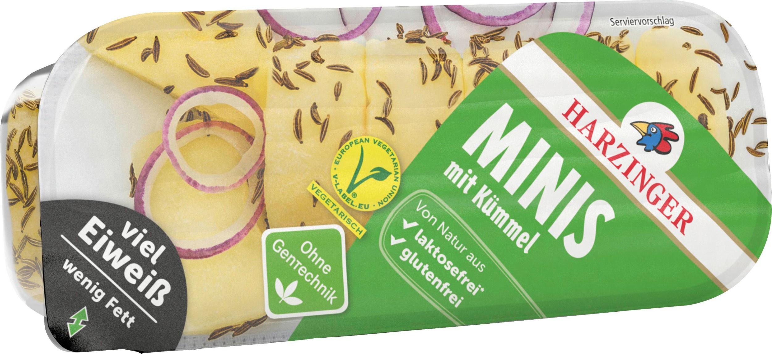 Mléčné a chlazené - Harzinger Tvarůžky mini s kmínem 115g