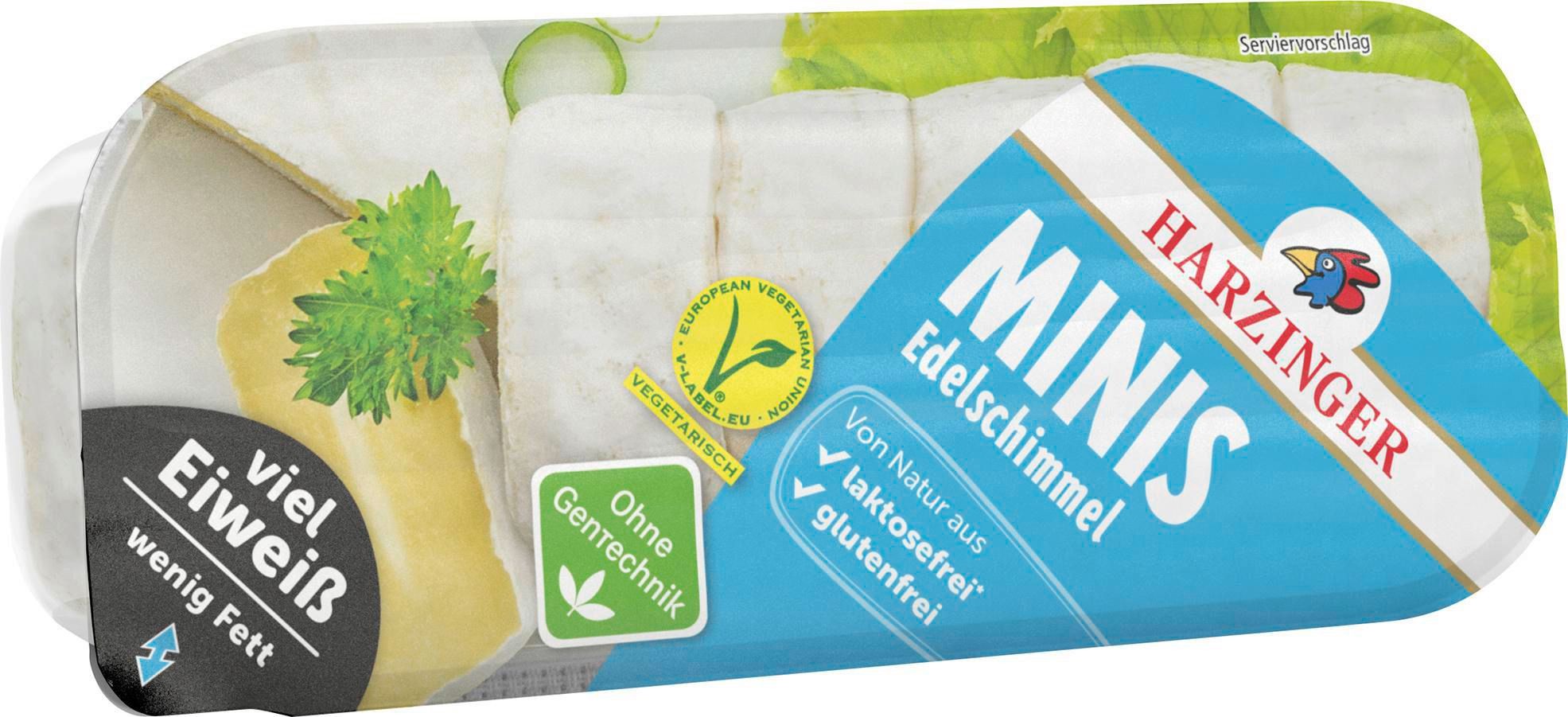 Mléčné a chlazené - Harzinger Tvarůžky mini s plísní 115g