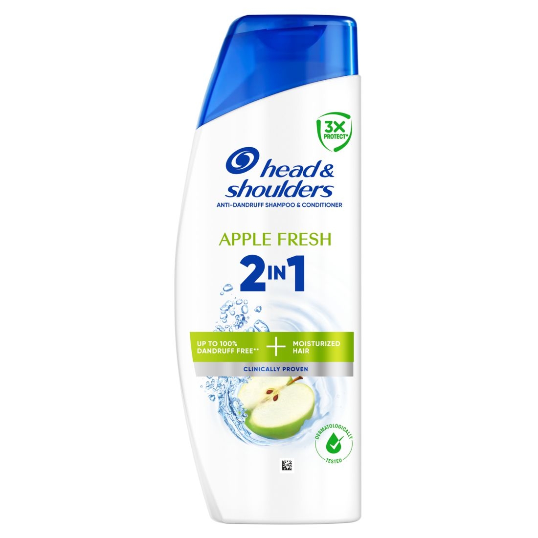 Drogerie a kosmetika - Head & Shoulders  Šampon 2v1 Apple 400ml