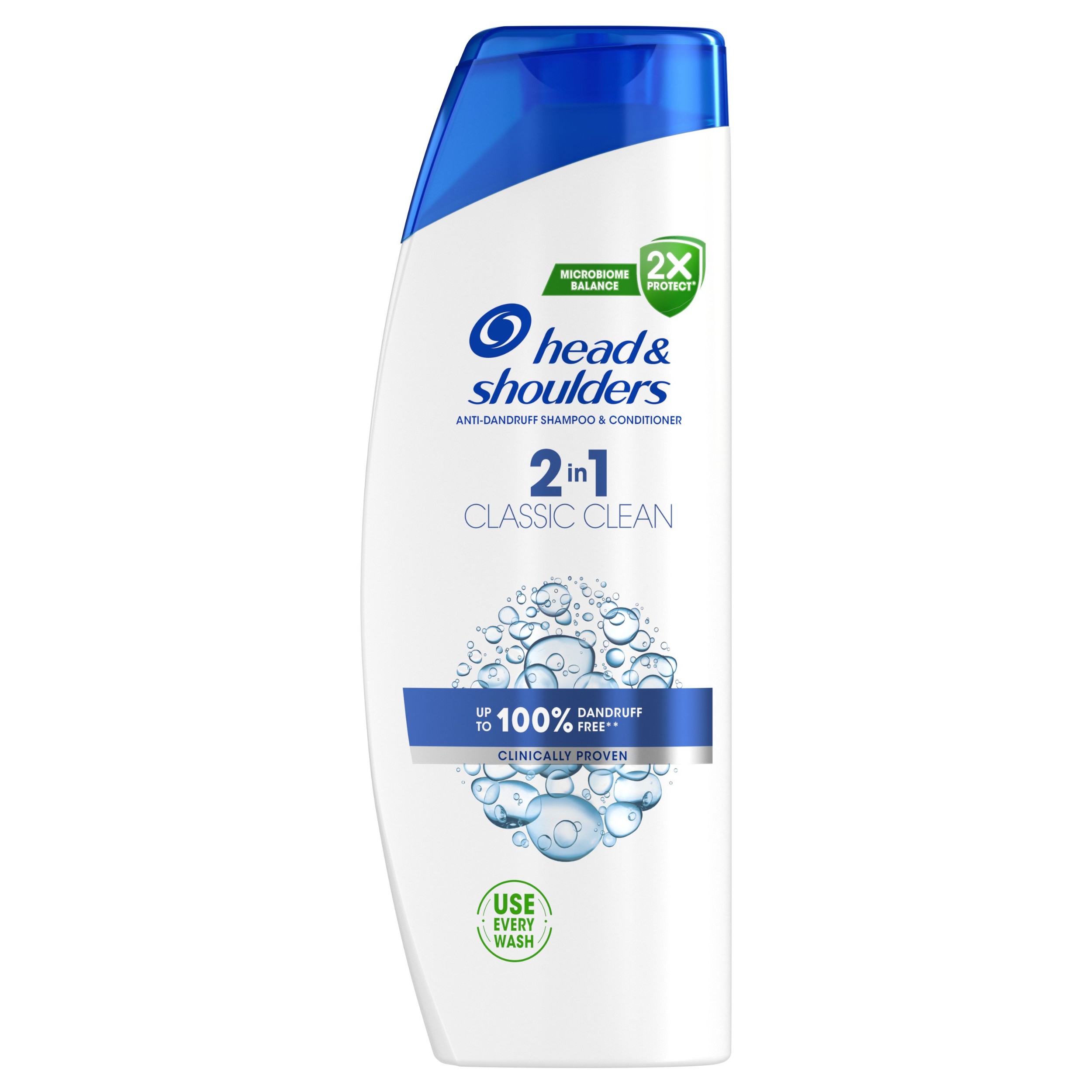Drogerie a kosmetika - Head & Shoulders Šampon 2v1 Classic Clean 400ml