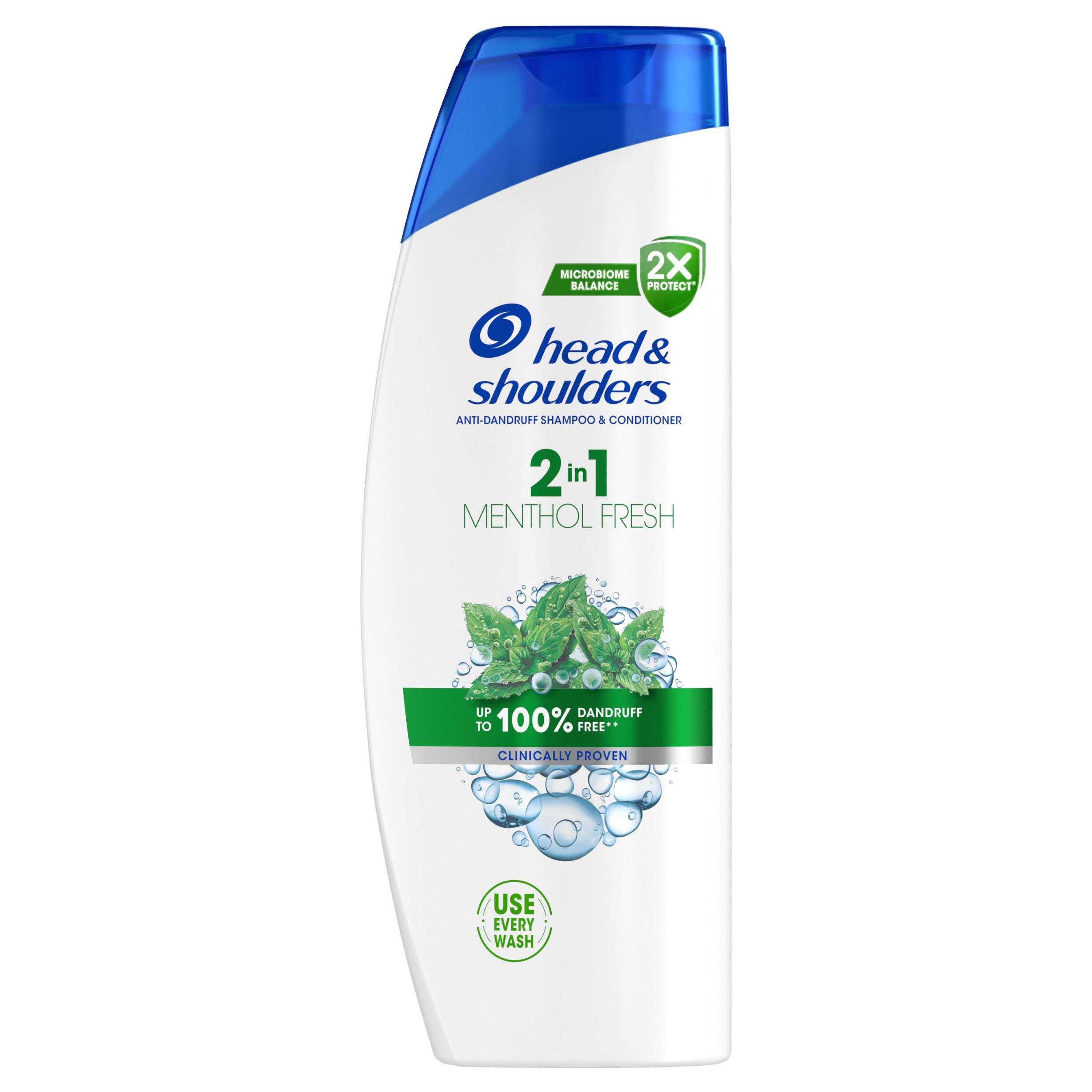 Drogerie a kosmetika - Head & Shoulders Šampon 2v1 Menthol 400 ml