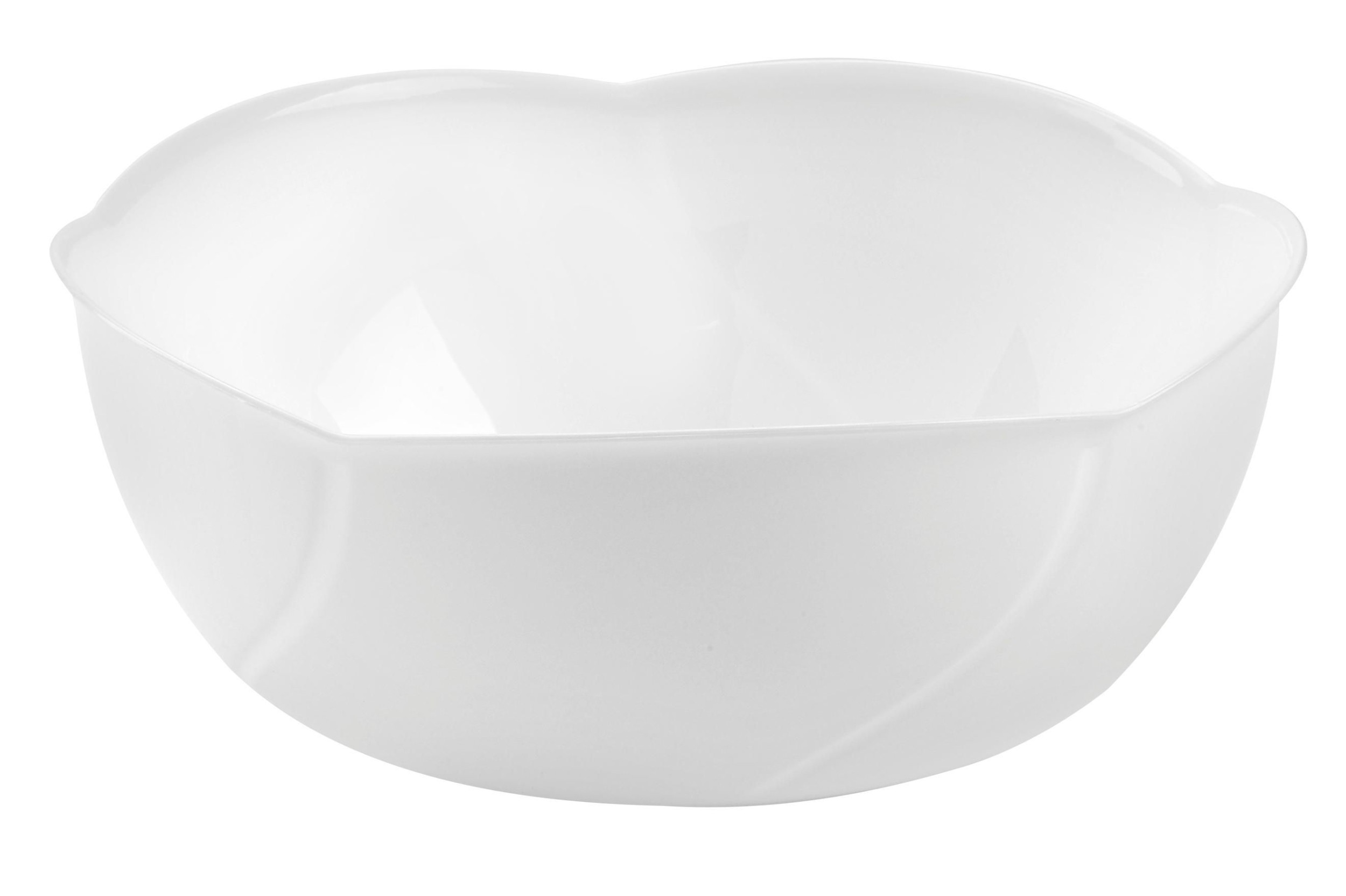 Domácnost a Zahrada - Heidrun Mísa kulatá průměr 30 cm bílá