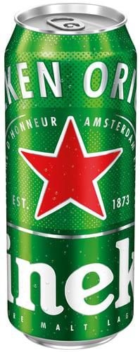 Nápoje - Heineken Pivo ležák světlý 0,5 l