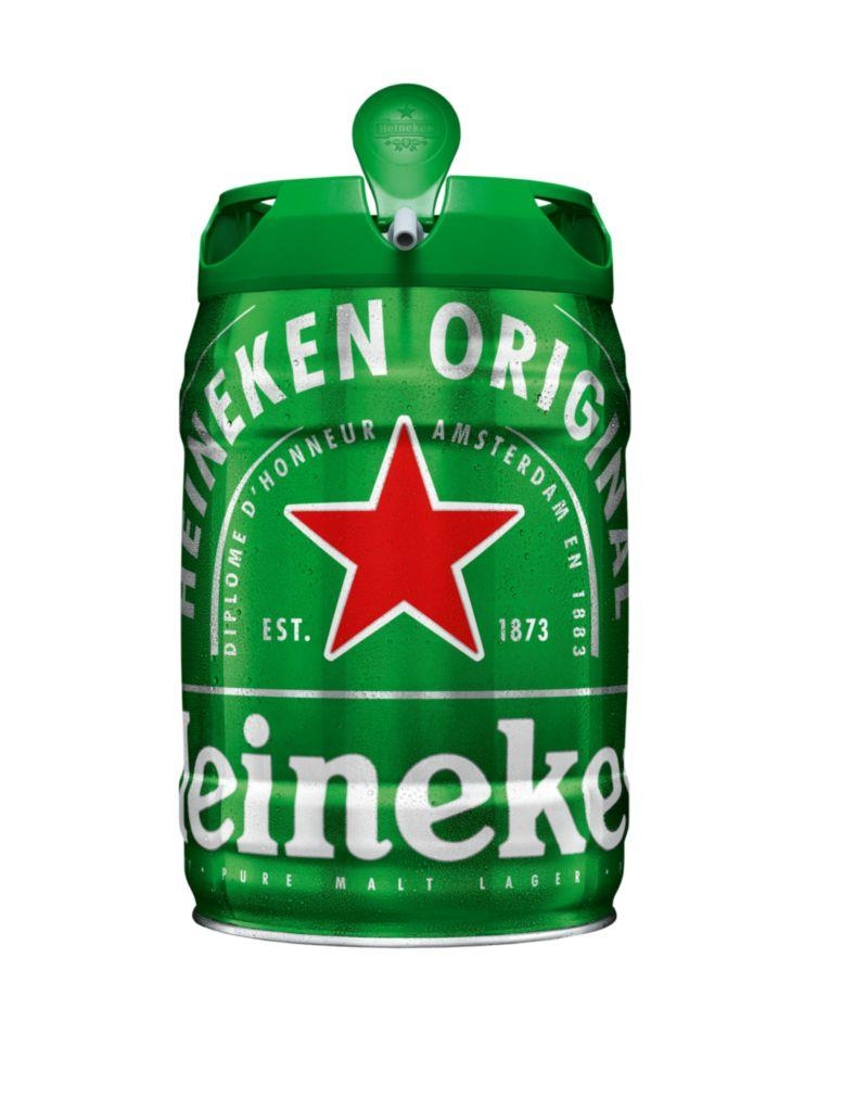 Nápoje - Heineken Pivo světlý ležák pasterizovaný 5 l