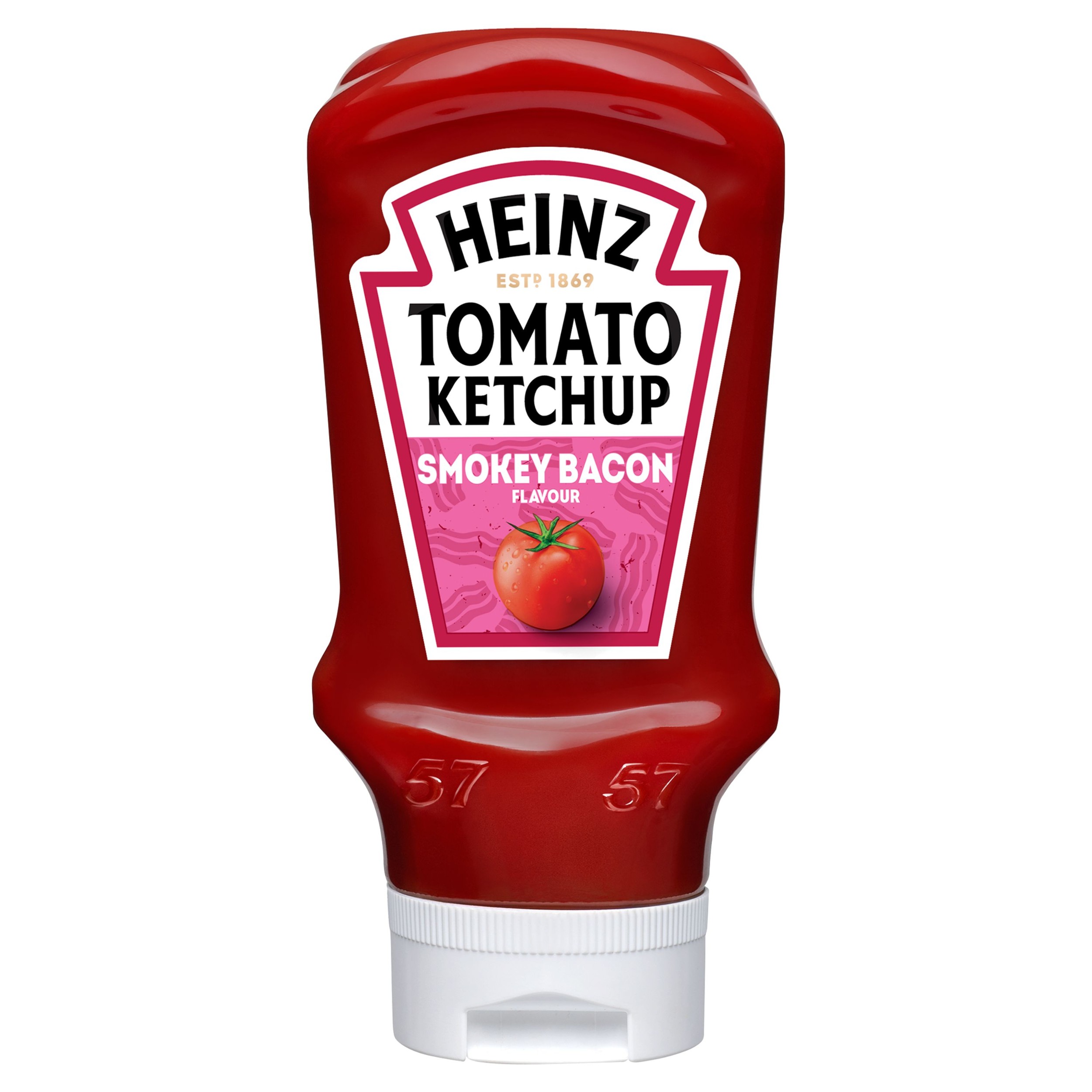Trvanlivé potraviny - Heinz Kečup s příchutí slaniny 460 g